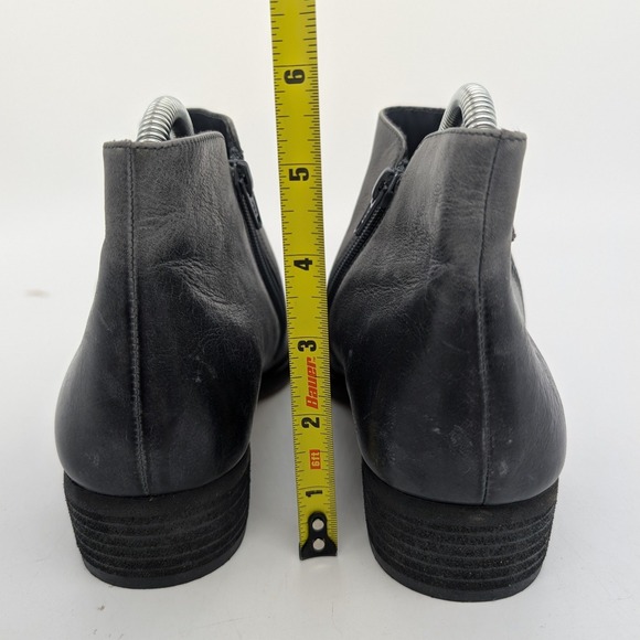 Vaneli Women Size 10M Gray Side Zip Ankle Boots Block Heel Pointed Toe - Picture 9 of 13